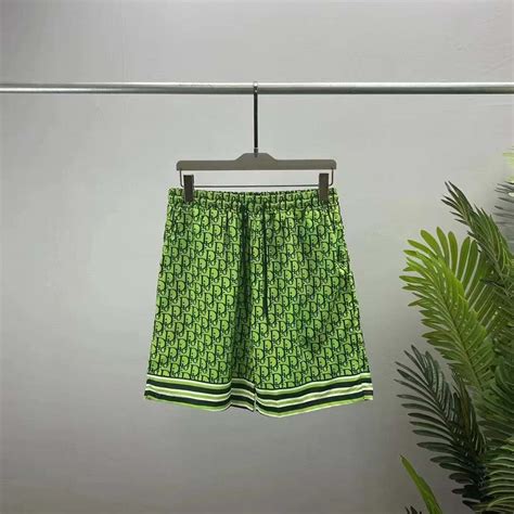 green dior shorts|dior ready to wear shorts.